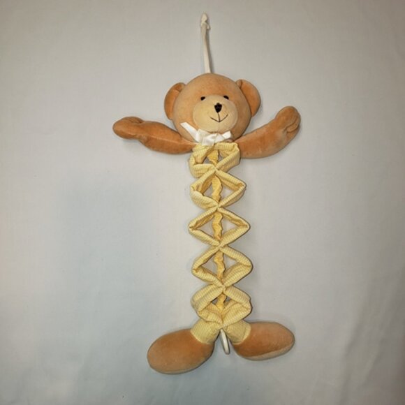 Carter's Plush Musical Crib Pull Toy Bear Accordion Style - Vintage - 8" - Picture 4 of 5